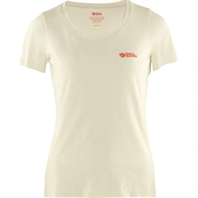 Abbildung von FJALLRAVEN Damen Logo T Shirt W Unterhemd, Kreideweiß, M