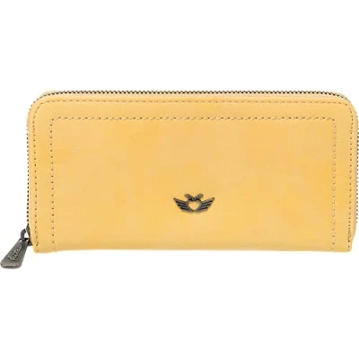 Abbildung von Fritzi aus Preussen Damen 10 Nicole Vintag 480 Fizz Reisezubehör Brieftasche, Gelb