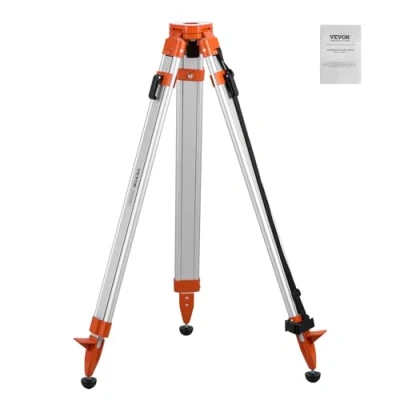 Abbildung von VEVOR Professional Stativ Baustativ für Laser &amp; Nivelliergeräte Alu 420 1665mm