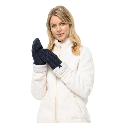 Abbildung von Jack Wolfskin Highloft W Fäustling, Damen, Größe: Small, Night blue