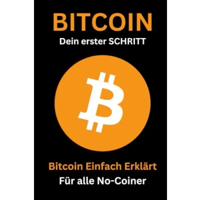 Abbildung von Bitcoin Dein erster SCHRITT: Schenke &quot;Dein Schritt&quot; Deinen Freunden und Arbeitskollegen mach sie zu Stacker, kläre über auf