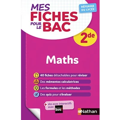 Abbildung von Mes fiches pour le BAC Mathématiques 2de