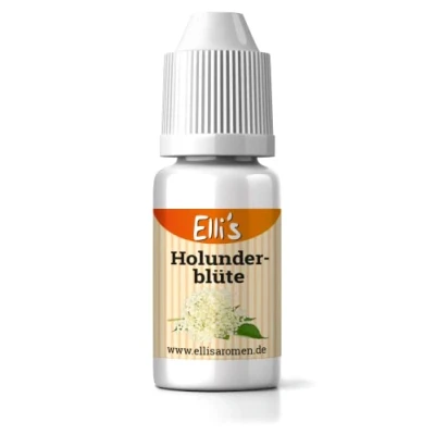 Abbildung von Ellis Aromen Holunderblüte NATURIDENTISCHES Lebensmittelaroma Für Speisen &amp; Getränke 10 ml