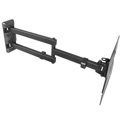Abbildung von Drall TV Wandhalterung Universal Fernseh Halterung Schwenkbar Neigbar Monitor Halter für 3D HD LED LCD 15&#039; 50&#039; Zoll VESA 75 100 200x100 200 schwarz Modell: S89B