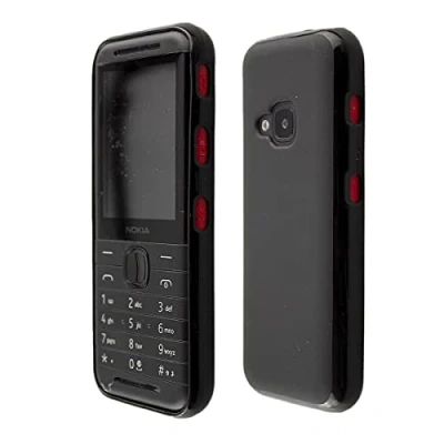 Abbildung von caseroxx TPU Hülle kompatibel mit Nokia 5310 (2020), Handy Tasche (TPU in schwarz)
