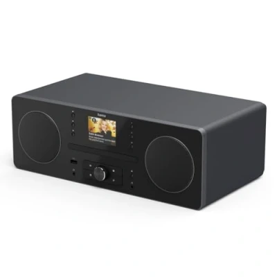 Abbildung von Hama Digitalradio DR1560CBT, DAB+/FM/CD/Bluetooth® RX, Schwarz