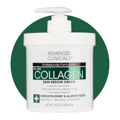 Abbildung von Advanced Clinicals Collagen Skin Rescue Lotion by