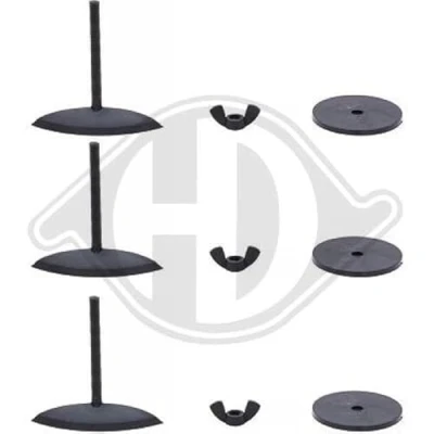 Abbildung von DIEDERICHS ZUB00394 Halter, Kühlergitter vorne AUDI: A4 B9 Avant