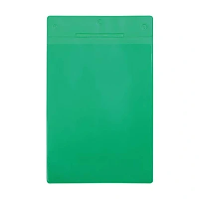 Abbildung von Tarifold Pro Kennzeichnungshülle A4 grün magnetisch PVC VE=10 Stück