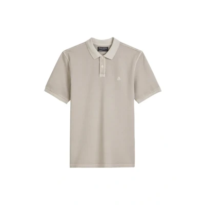 Abbildung von Marc O&#039;Polo Regular AUS Poloshirt, Herren, Größe: Large, Dapple gray