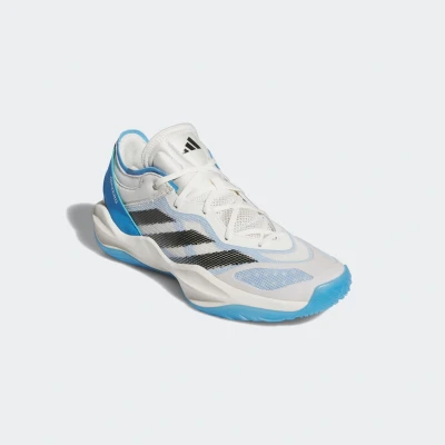 Abbildung von adidas Performance Adizero Select 2.0 Basketballschuh, Herren, Größe: 42, Cloud white/core black/blue burst Textil/synthetik