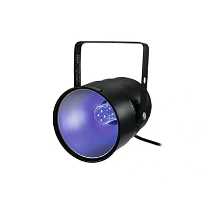 Abbildung von Eurolite UV Strahler mit LED 5W Kompakter E 27 Sockel inklusive 5 W Schwarzlicht für Ihre Party