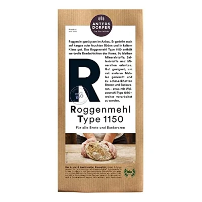 Abbildung von Antersdorfer Roggenmehl Type 1150 bio 1 kg 6er Pack