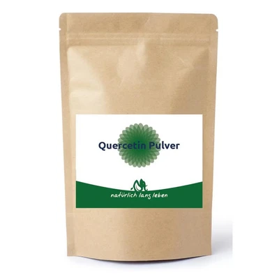 Abbildung von Quercetin 98% Pulver 100 g vegan (Extrakt aus japanischem Schnurbaum), natürlich lang leben®, Premiumqualität