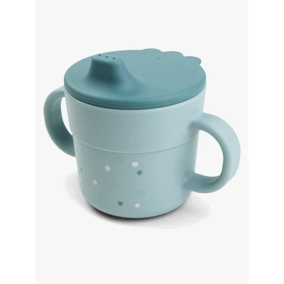 Abbildung von Done By Deer Foodie Schnabeltasse Happy Dots, Blue