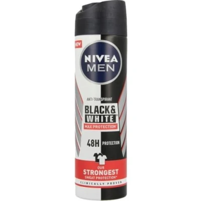 Abbildung von 6x Nivea Men Deospray Black &amp; White Max Protection 150ml