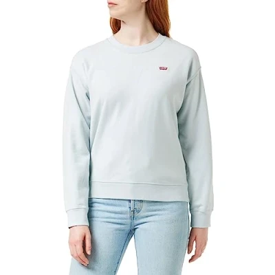 Abbildung von Levi&#039;s Standard CREW Sweatshirt, Damen, Größe: Small, Plein air