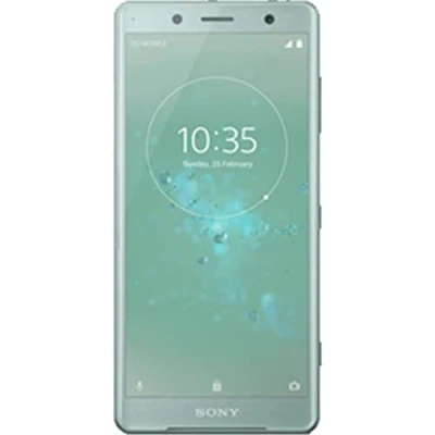 Abbildung von Sony Xperia XZ2 Compact Smartphone (12,7 cm (5,0 Zoll) IPS Full HD+ Display, 64 GB interner Speicher und 4 RAM, Dual SIM, IP68, Android 8.0) moss green Deutsche Version