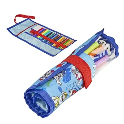 Abbildung von CERDÁ LIFE&#039;S LITTLE MOMENTS Estuche Escolar Enrollable Niño de Patrulla Canina Incluye Lapices Colores, Rotuladores, Goma y Sacapuntas para Preescolar Primaria Licencia Oficial Nickelodeon