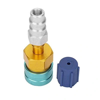 Abbildung von Suuonee Air Conditioner Quick Adapter, Auto R1234YF auf R134A Low Side Coupler Adapter Kfz Klimaanlagenbeschlag