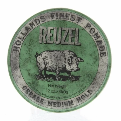 Abbildung von Reuzel Grease Medium Hold Pomade (Grün) 113 gr. haarwax