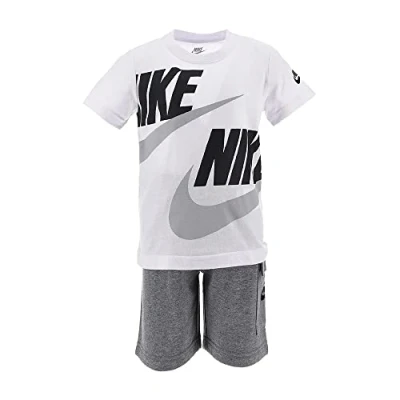 Abbildung von Nike Sportswear SET Shorts für Kinder, Größe: 104/110, Carbon heather