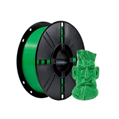 Abbildung von iBOSS PLA Plus (PLA+) 3D Drucker Filament 1,75mm, Maßgenauigkeit +/ 0,02 mm 1 kg Spule (2,2 LBS), Druck für Drucker, Grün