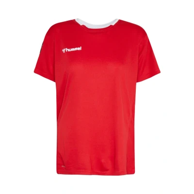 Abbildung von HUMMEL Damen Hmlauthentic Poly Jersey Woman S/S Trikot, True Red, S EU