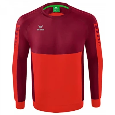 Abbildung von Erima SIX Wings Sweatshirt, Herren, Größe: Small, Rot