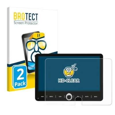 Abbildung von BROTECT (2 Stück Schutzfolie für Dynavin D9 T5TP Displayschutz Folie Ultra Klar