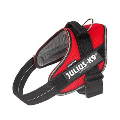 Abbildung von Julius K9 IDC POWAIR Geschirr, Größe: 0, rot, 58 76 cm