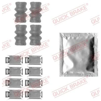 Abbildung von QUICK BRAKE 109 1788 Zubehörsatz, Scheibenbremsbelag OPEL: Insignia A Limousine, Sports Tourer, Schrägheck