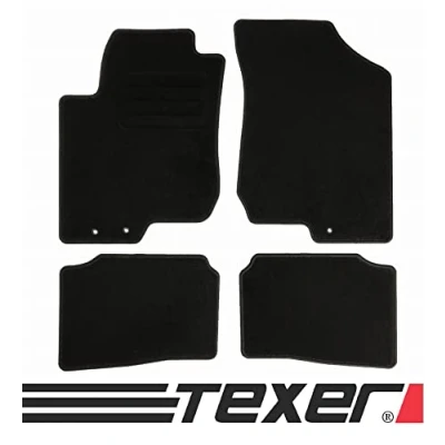 Abbildung von TEXER Textil Fußmatten Passend für Kia Cee&#039;d I Bj. 2009 2012 Basic