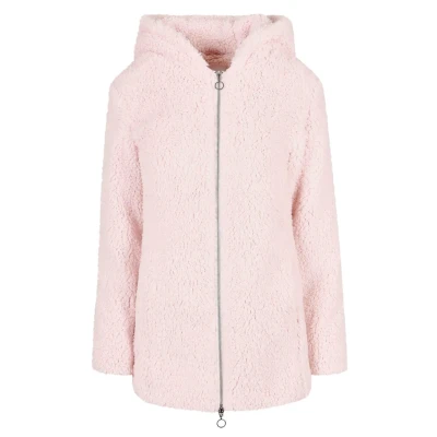 Abbildung von Urban Classics Ladies Sherpa Jacket Wintermantel, Damen, Größe: 4XL, Pink