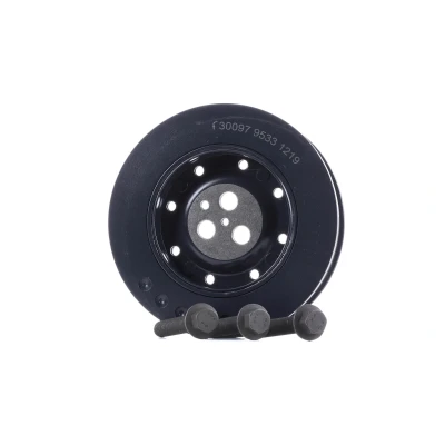 Abbildung von febi BILSTEIN 33673 Kurbelwellenriemenscheibe 6PK 167,2 5 mit Schrauben Plus FORD: MONDEO 3, 3 Kombi, Transit Mk5 Kastenwagen