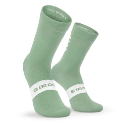 Abbildung von SIROKO Fahrradsocken S1 Olive Sa Calobra M L Olivgrün