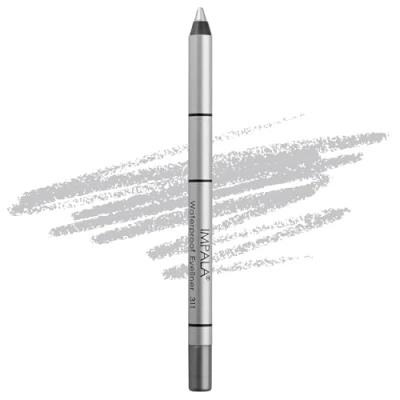 Abbildung von IMPALA Wasserdichter cremiger Eyeliner Silber 311 Präziser Strich oder rauchiger Effekt Dichte, cremige Textur, leicht aufzutragen Intensive, lang anhaltende und wasserfeste Farbe