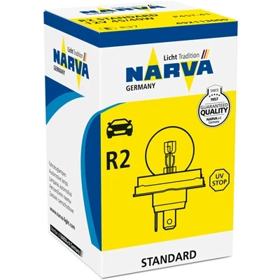Abbildung von NARVA 492113000 Glühlampe, Fernscheinwerfer R2 (Bilux) 12V 45/40W Halogen LADA: Niva
