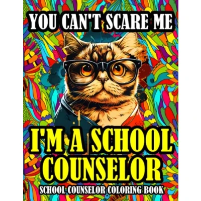 Abbildung von School Counselor Coloring Book: for Adults, Funny &amp; Hilarious Gift Idea Counselors Women Men