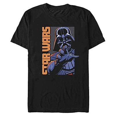 Abbildung von Star Wars Unisex Force Choke Organic Short Sleeve T shirt, Schwarz, S