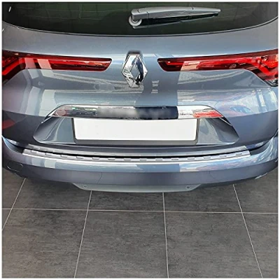 Abbildung von tuning art L434 Edelstahl Ladekantenschutz passend für Renault Mégane 4 Grandtour FL 2021 , Farbe:Silber