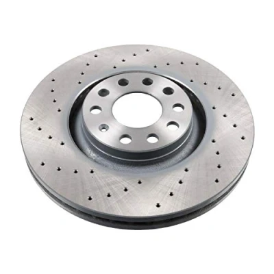 Abbildung von FEBI BILSTEIN 44121 Bremsscheibe Vorderachse 319,8 30 5 112 gelocht/innenbel. beschichtet AUDI: A4 B7 Avant, Limousine