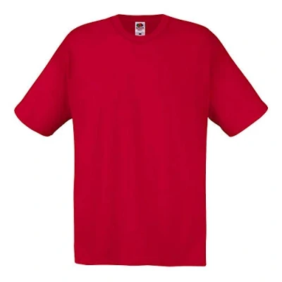 Abbildung von Fruit of the Loom T Shirt &#039;Original T&#039; / Brick Red, S