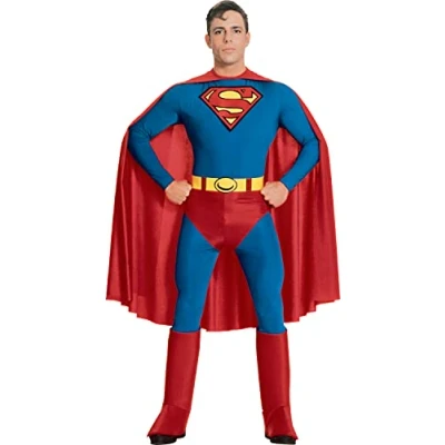 Abbildung von Rubie&#039;s Kostüm Superman, Original lizenziertes zum DC Comic “Superman