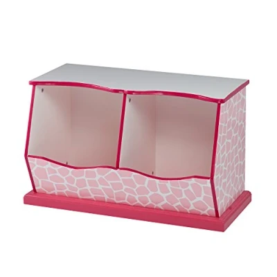 Abbildung von Teamson Kids Fantasy Fields Children Rosa Holz Spielzeugkiste mit Schubladen TD 12474P