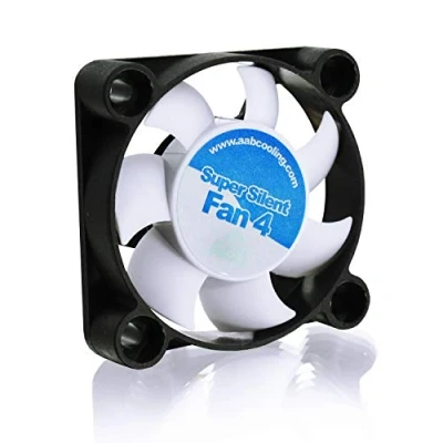 Abbildung von AABCOOLING Super Silent Fan 4 Leise und Efizient 40mm Gehäuselüfter mit Anti Vibration Pads Mini Ventilator, 3D Drucker, Kühlung, CPU Kühler, PC Fan, 14,9 dB, 8,26 m3/h