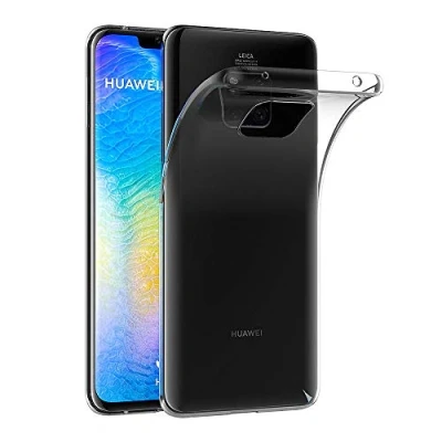 Abbildung von AICEK Huawei Mate 20 Pro Hülle, Transparent Silikon Schutzhülle für Case Clear Durchsichtige TPU Bumper Handyhülle (6,39 Zoll)