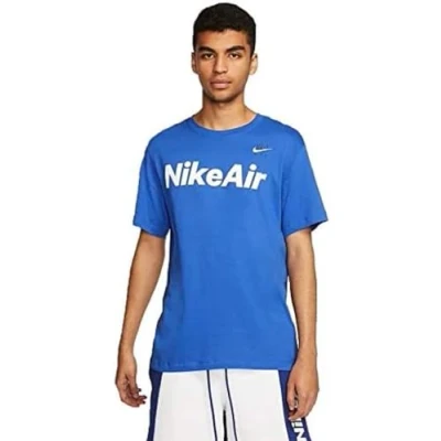 Abbildung von Nike Herren T Shirt M NSW AIR SS Tee, Game royal/(White), 3XL, CK2232