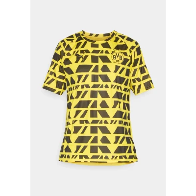 Abbildung von PUMA Borussia Dortmund Pre match Jersey Men, Sport, Faster Gelb/Schwarz, XL