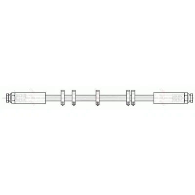 Abbildung von TRW PHA351 Bremsschläuche 335 M10x1 AUDI: 80 B4 Limousine, Avant